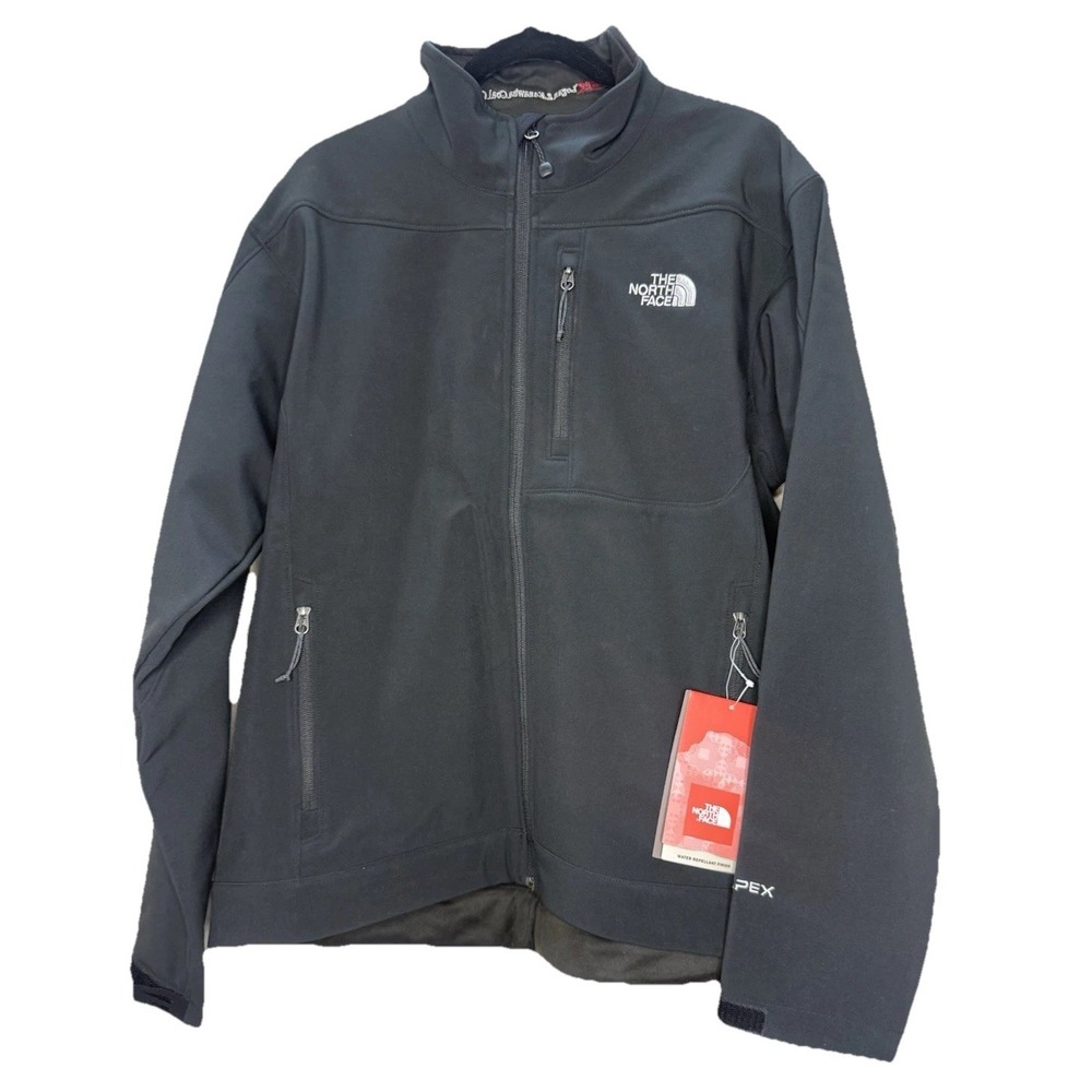 New The North Face Jacket Mens Large Black Apex Bionic Softshell